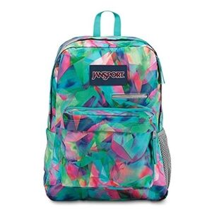Jansport DigiBreak Laptop Backpack- Crystal Light Print